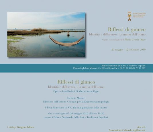 Maria Grazia Oppo – Riflessi di giunco