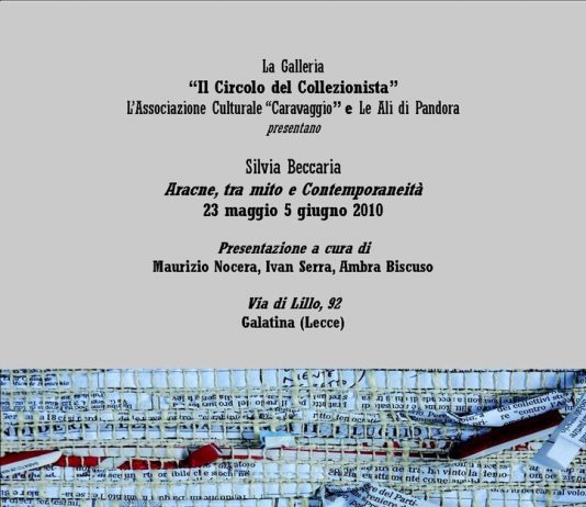 Silvia Beccaria – Aracne tra mito e Contemporaneità