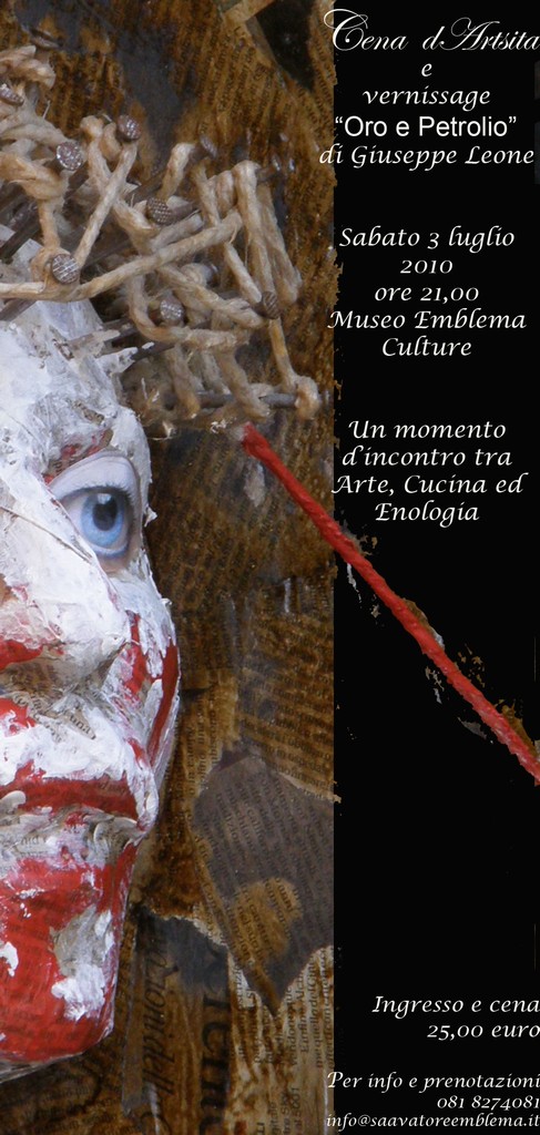 Cena D’Artista / Oro e Petroliohttps://www.exibart.com/repository/media/eventi/2010/06/cena-d8217artista-oro-e-petrolio.jpg