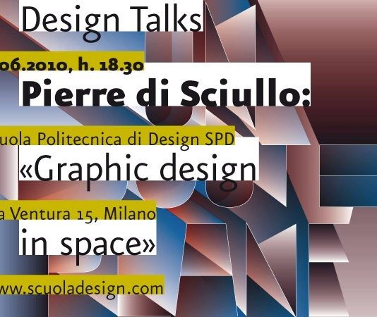 Design Talks – Pierre Di Sciullo – Graphic design in space