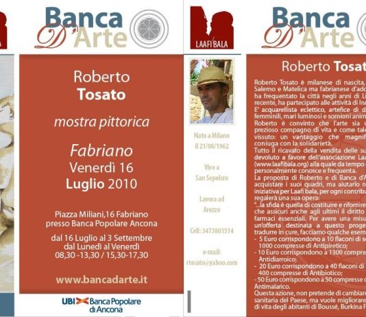 Banca d’Arte – Roberto Tosato