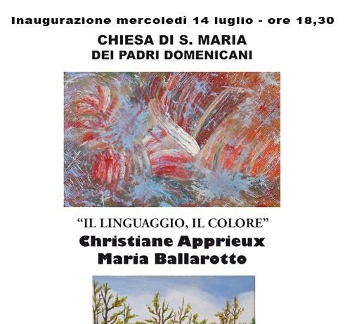 Christiane Apprieux / Maria Ballarotto – Il linguaggio il colore
