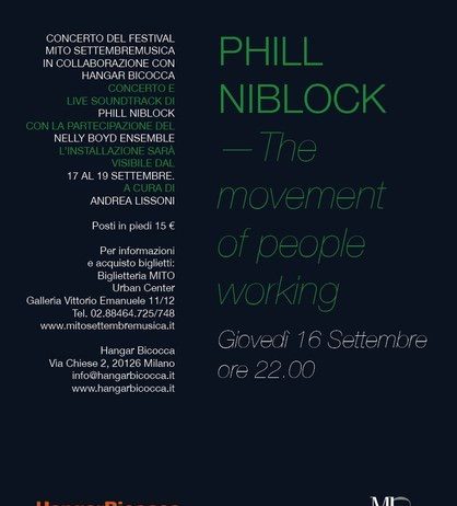 Phill Niblock – The movement of people working