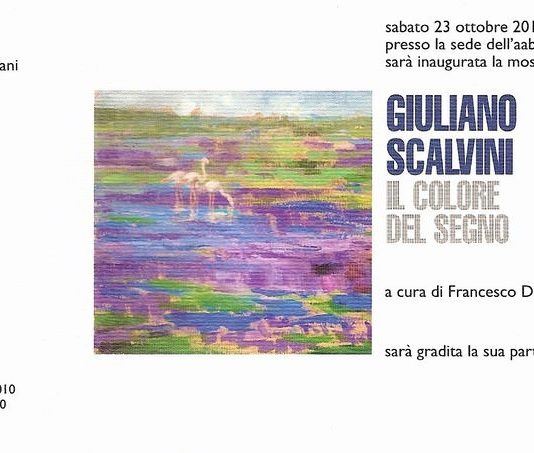 Giuliano Scalvini – Il colore del segno