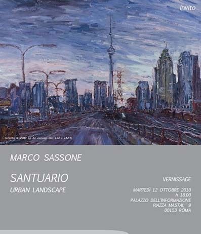 Marco Sassone – Santuario. The Urban Landscape Marco Sassone – Santuario. The Urban Landscape