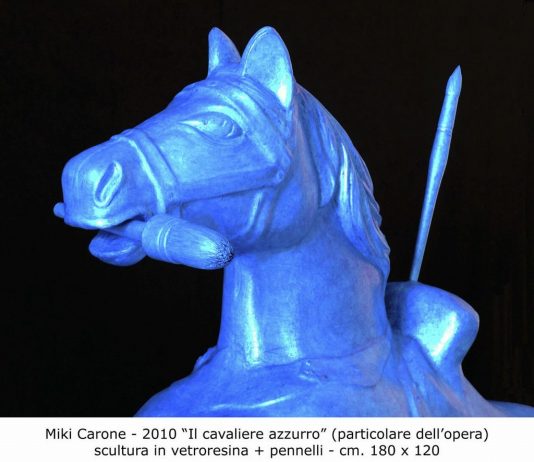 Miki Carone dal titolo – Il cavaliere azzurro