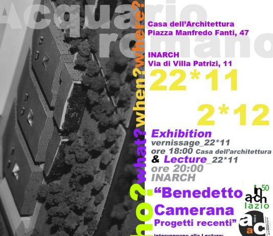 Benedetto Camerana – Progetti recenti (2000-2010)
