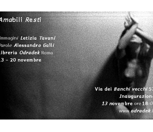 Letizia Tavani – Amabili Resti