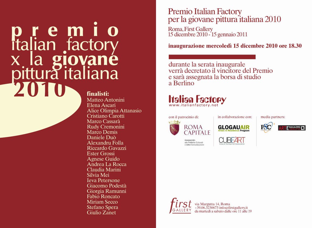 Premio Italian Factory per la giovane pittura italiana 2010https://www.exibart.com/repository/media/eventi/2010/11/premio-italian-factory-per-la-giovane-pittura-italiana-2010.jpg