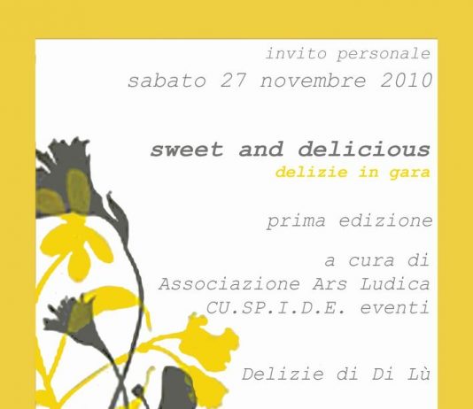 Sweet and delicious