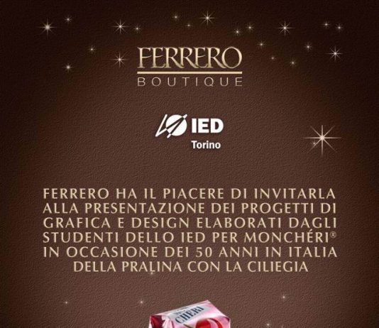 6 concept dello Ied per Mon Chéri