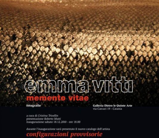 Emma Vitti – Memento Vitae