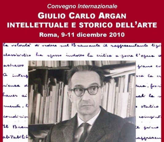 Giulio Carlo Argan intellettuale e storico dell’arte