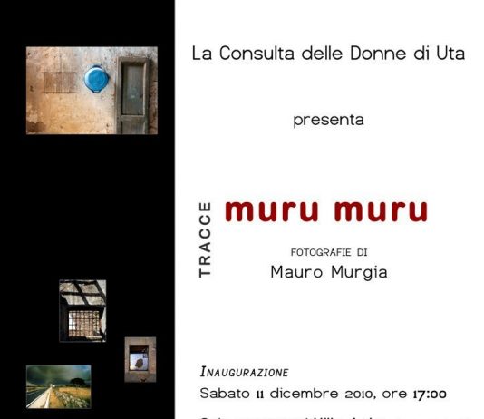 Mauro Murgia – Tracce. Muru muru