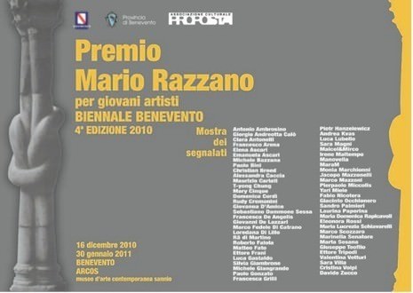 Premio Mario Razzano per Giovani Artisti IV Edizione (2010)