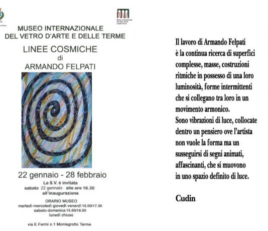 Armando Felpati – Linee Cosmiche