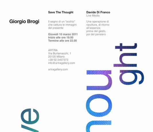 Giorgio Brogi – Save the thought