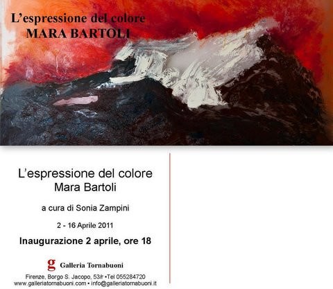 Mara Bartoli – L’espressione del colore