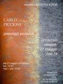 Carlo Piccioni – Paesaggi possibili