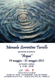 Manuela Sorrentino Torsello – Acqua