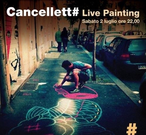 Cancellett# Live Painting