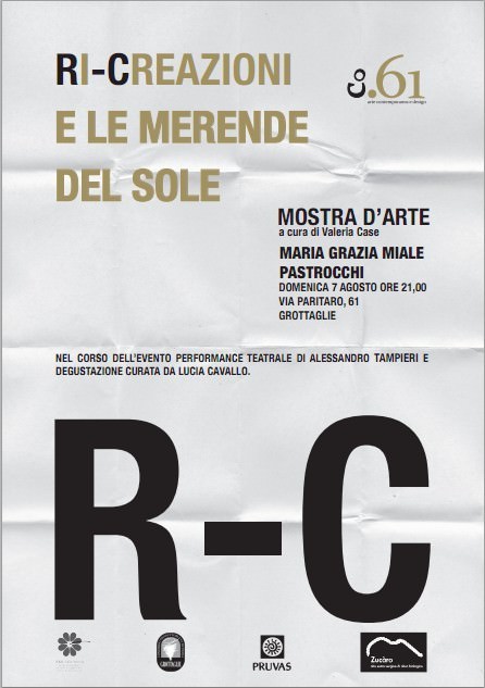 Miale / Pastrocchi / Tampieri – Ri-Creazioni e le merende del solehttps://www.exibart.com/repository/media/eventi/2011/08/miale-pastrocchi-tampieri-8211-ri-creazioni-e-le-merende-del-sole.jpg