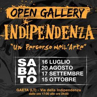 OPEN GALLERY INDIPENDENZA 2