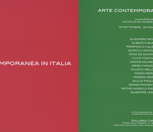 Arte Contemporanea in Italia