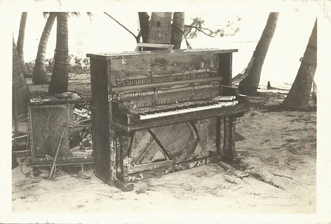 Euan Macdonald  – The great tidal wave played a final tune on this piano