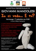 Giovanni Mandolesi – Io ci vedo….e tu?