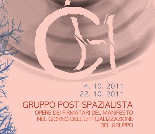 Prima mostra collettiva dei Post Spazialisti e ufficializzazione del gruppo