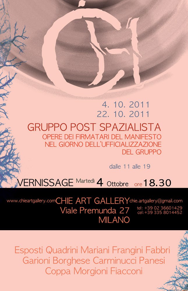 Prima mostra collettiva dei Post Spazialisti e ufficializzazione del gruppohttps://www.exibart.com/repository/media/eventi/2011/09/prima-mostra-collettiva-dei-post-spazialisti-e-ufficializzazione-del-gruppo.jpg