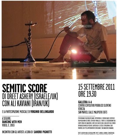 Semitic score. Perfomance di Oreet Ashery