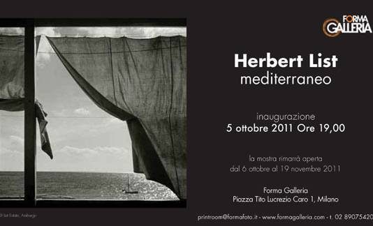 Herbert List – Mediterraneo