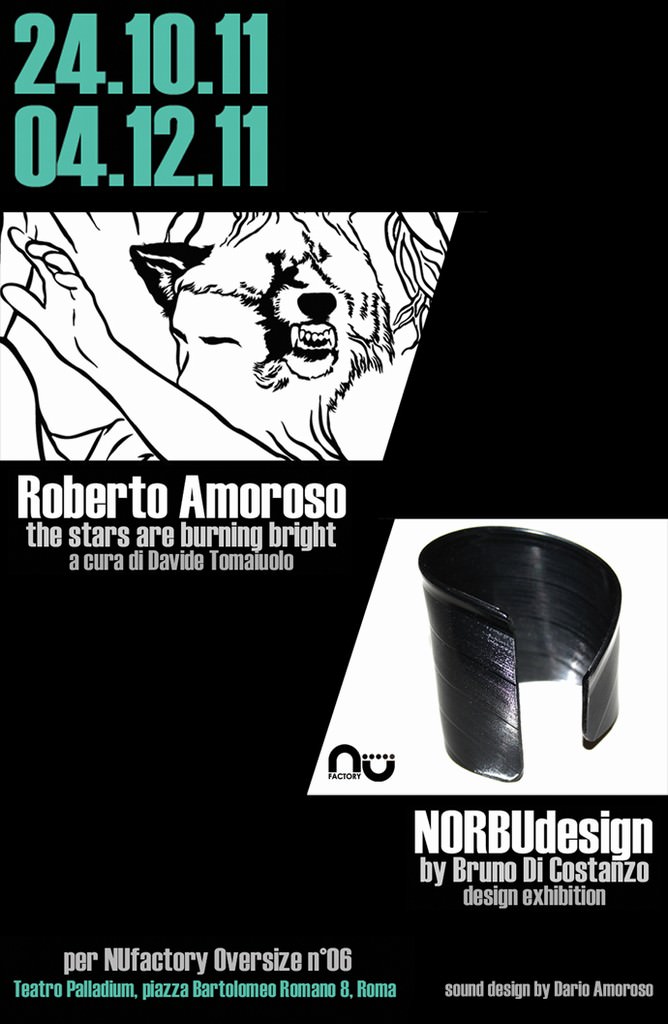 Roberto Amoroso – The stars are burning bright / Bruno di Costanzo – NorbuDesignhttps://www.exibart.com/repository/media/eventi/2011/10/roberto-amoroso-8211-the-stars-are-burning-bright-bruno-di-costanzo-8211-norbudesign.jpg