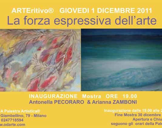 Antonella Pecoraro / Arianna Zamboni – La forza espressiva dell’arte
