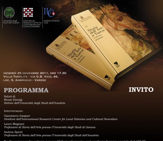 Storia dell’Arte a Varese e nel suo territorio Storia dell’Arte a Varese e nel suo territorio