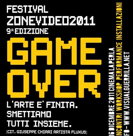 Festival ZoneVideo 2011. Game over