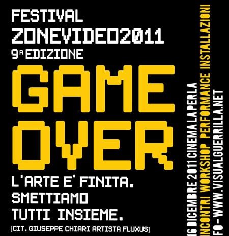 Festival ZoneVideo 2011. Game over Festival ZoneVideo 2011. Game over