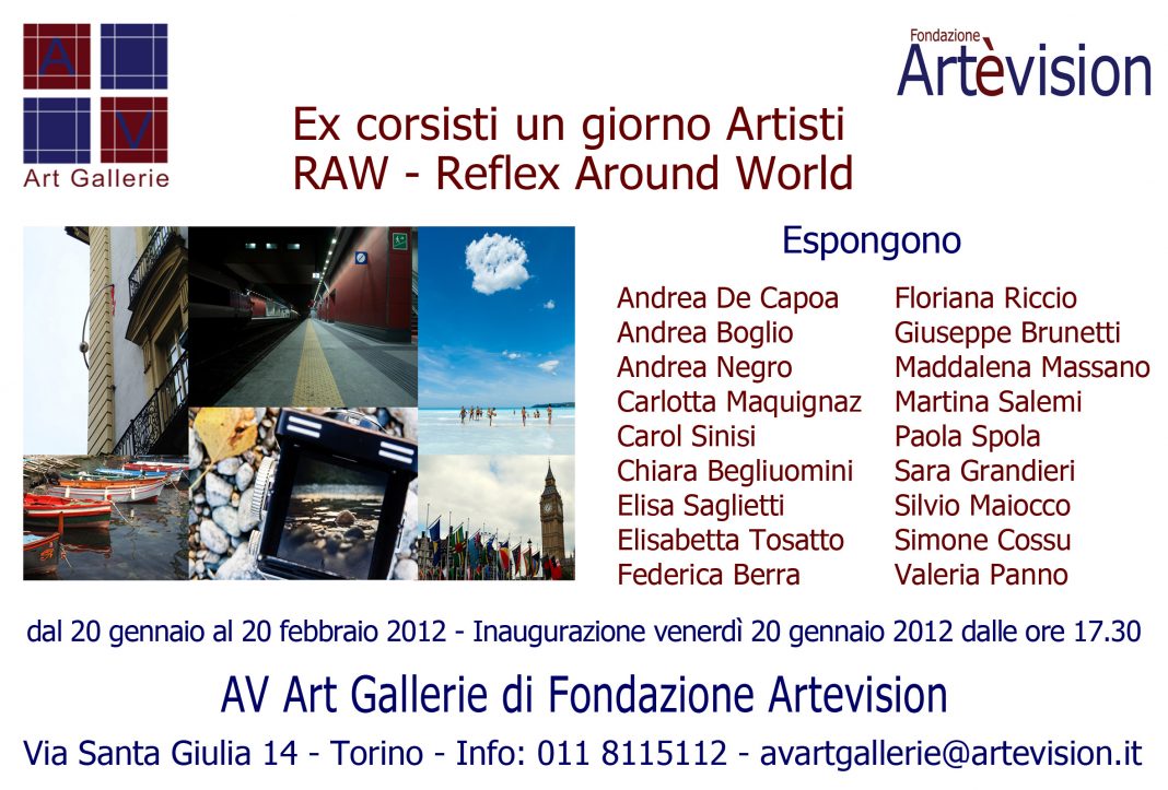 Ex corsisti un giorno artisti. R.A.W. Reflex around the worldhttps://www.exibart.com/repository/media/eventi/2012/01/ex-corsisti-un-giorno-artisti.-r.a.w.-reflex-around-the-world-1068x723.jpg
