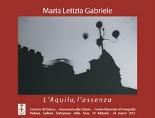 Maria Letizia Gabriele – L’Aquila, l’assenza