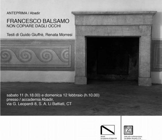 Francesco Balsamo – Non copiare dagli occhi