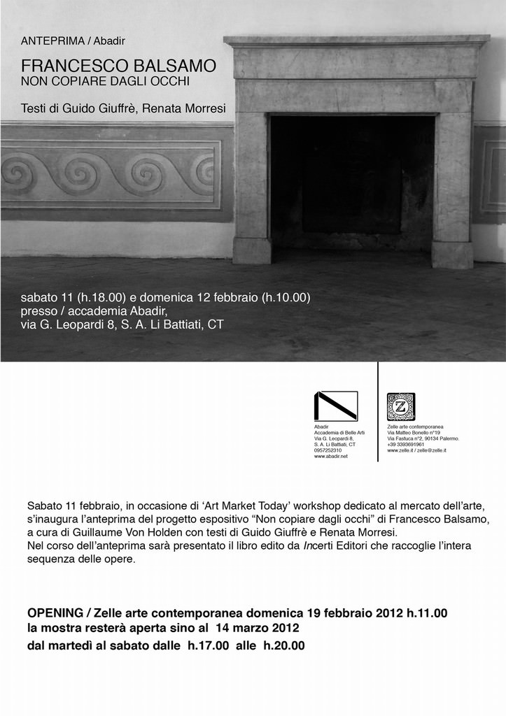 Francesco Balsamo – Non copiare dagli occhihttps://www.exibart.com/repository/media/eventi/2012/02/francesco-balsamo-8211-non-copiare-dagli-occhi.jpg