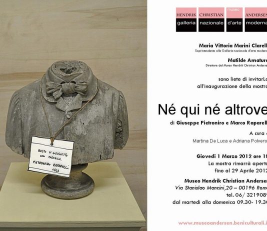 Giuseppe Pietroniro / Marco Raparelli  – Né qui né altrove