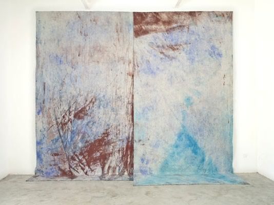 Jessica Warboys  – A painting cycle. Narrating, Abstracting, Representing, Composing, Placing,  Structuring, Pausing, Hanging.