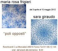 Maria Rosa Frigieri / Sara Giraudo – Poli opposti