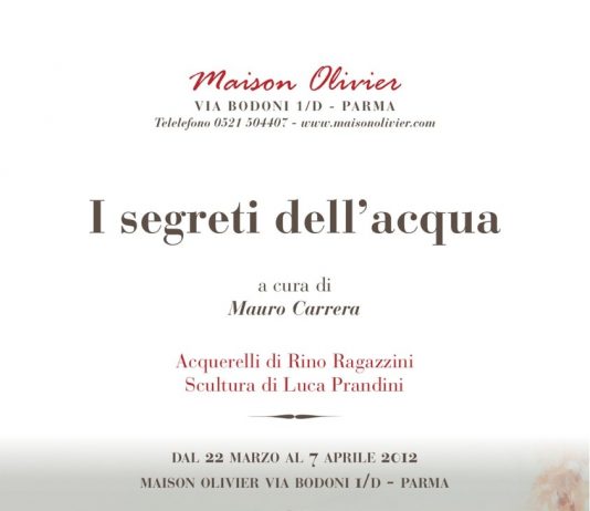 Rino Ragazzini / Luca Prandini – I segreti dell’acqua Rino Ragazzini / Luca Prandini – I segreti dell’acqua