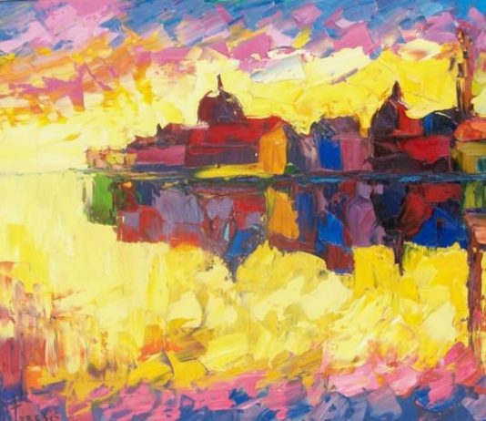 Alberto Pistoresi nella Casa Museo Ugo Guidi