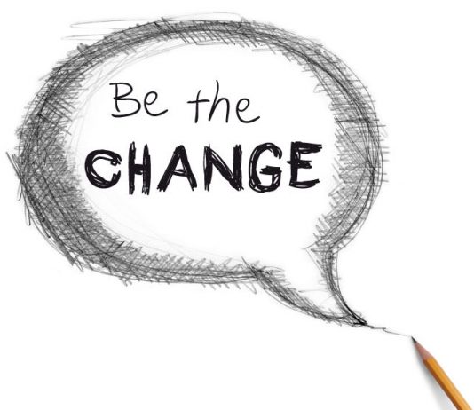 BE THE CHANGE