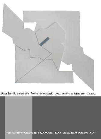 Antonio CeCe / Sara Zarrillo – Sospensione di Elementi